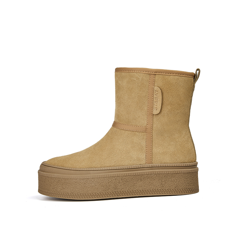 ST&SAT Женские короткие снегоходы устойчивые к истиранию цвет хаки, цвет Khaki