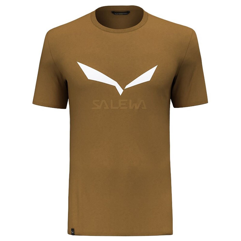 

Футболка с коротким рукавом Salewa Solidlogo Dri-Release, коричневый