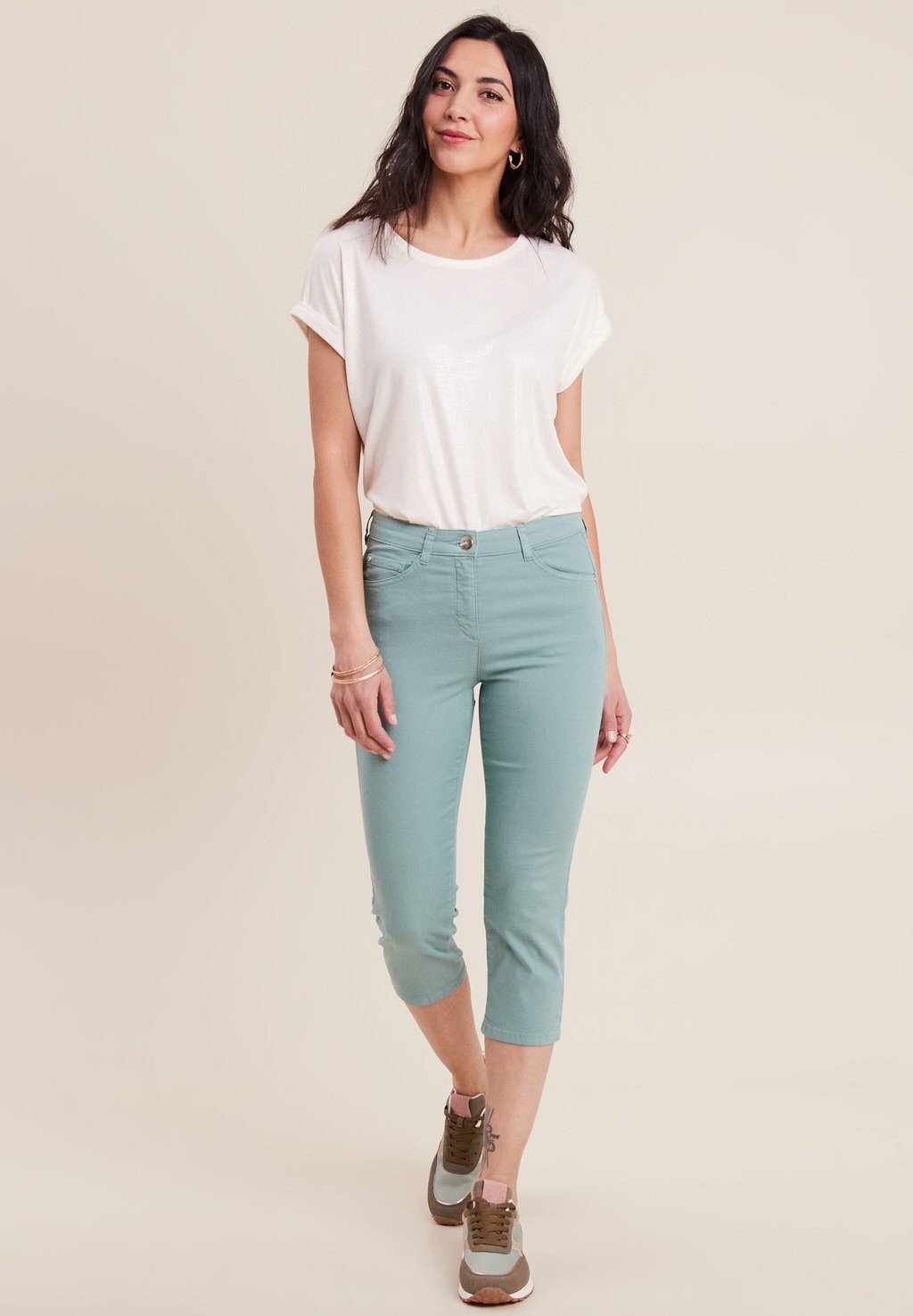 

Джинсовые шорты PANTACOURT IN STANDARD Breal, цвет Mottled Teal