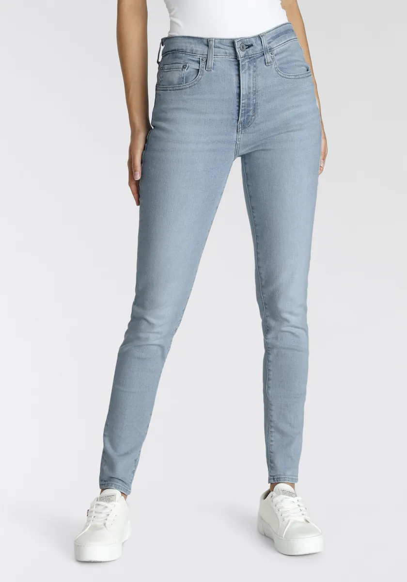 

Джинсы Levi's скинни "721 High Rise Skinny" с высоким поясом, цвет Bleached Indigo Dneim