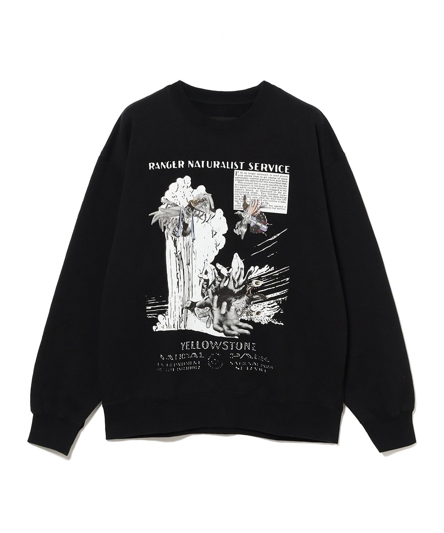 【BLACK】BLACK SMOKER RECORDS * KOSUKE KAWAMURA / SWEAT CREWNECK1 Свитшот Black SMOKER RECORDS * KOSUKE KAWAMURA / SWEAT CREWNECK1