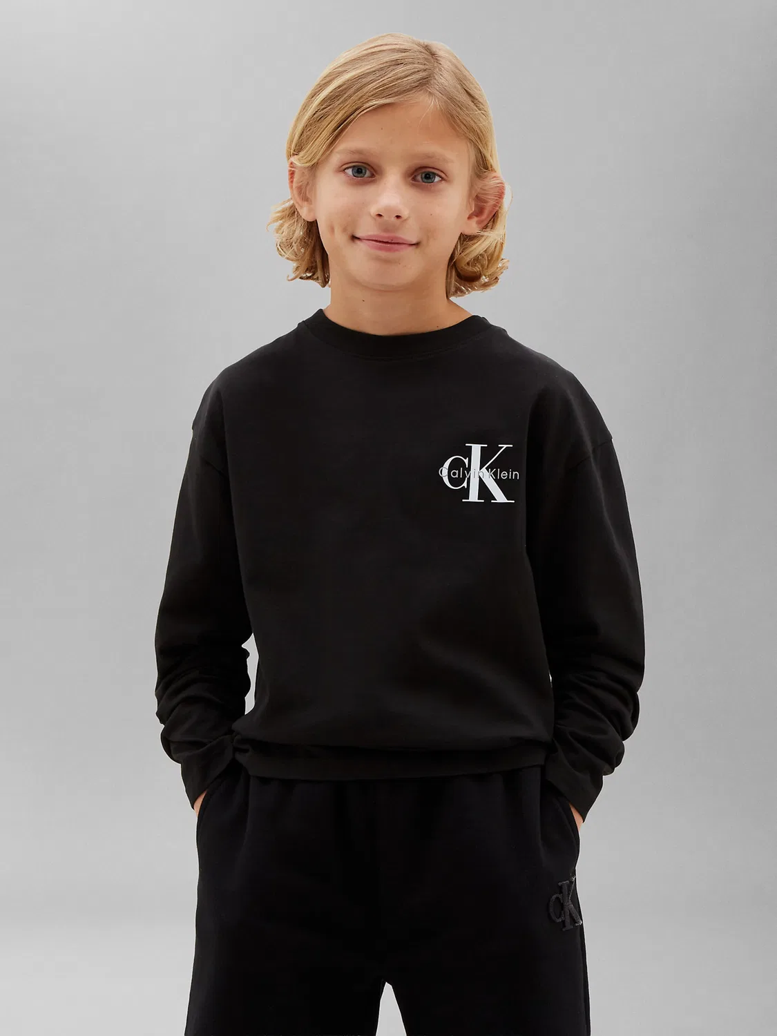 Рубашка Calvin Klein Jeans черного цвета — фото 2