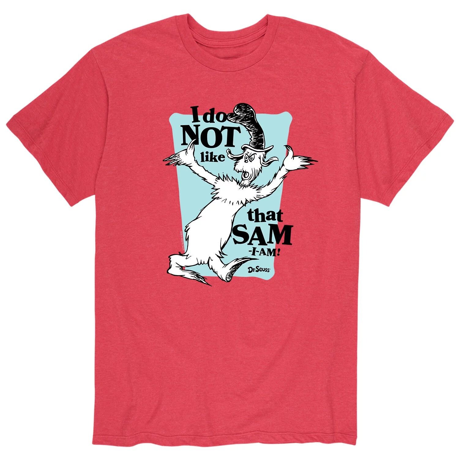 

Мужская футболка Dr. Seuss Do Not Like Same Tee Licensed Character