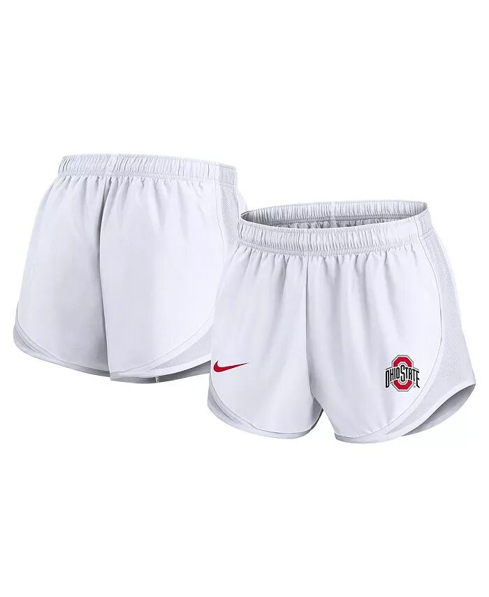 

Женские белые шорты Ohio State Buckeyes Primetime Tempo Performance Nike