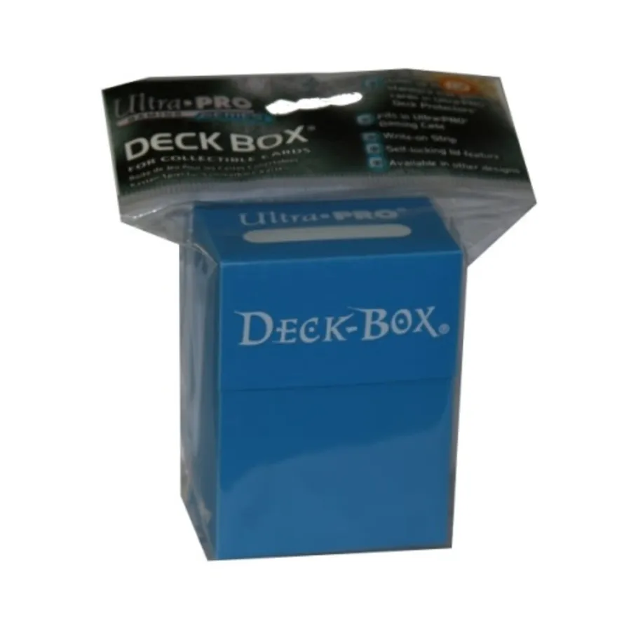 

Коробка для колоды — светло-голубая (выпуск 2010 г.), Deck Boxes - Solid Color (Ultra Pro)