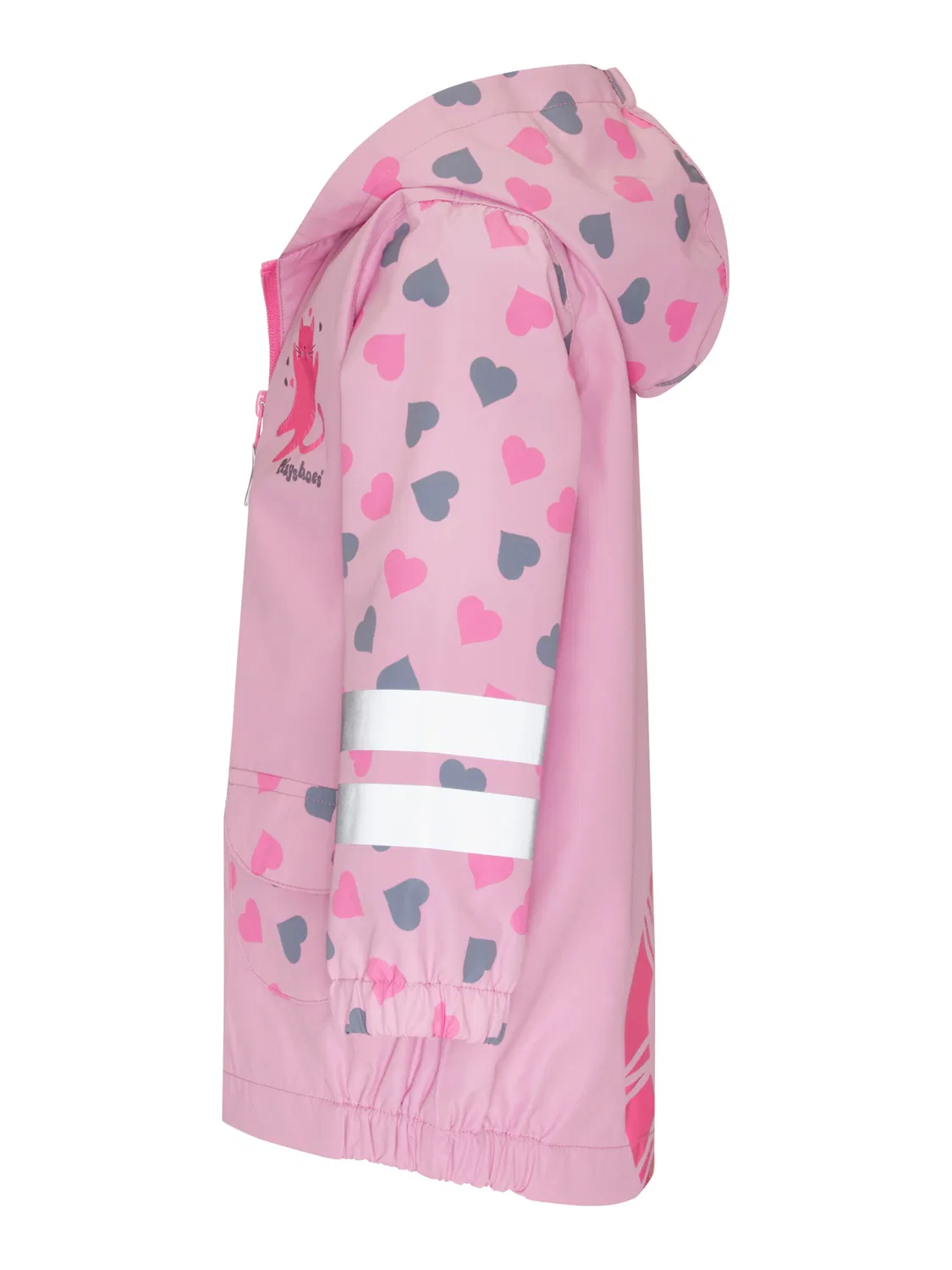 Спортивная куртка 'KATZE' Playshoes, Pink/Rose — фото 3