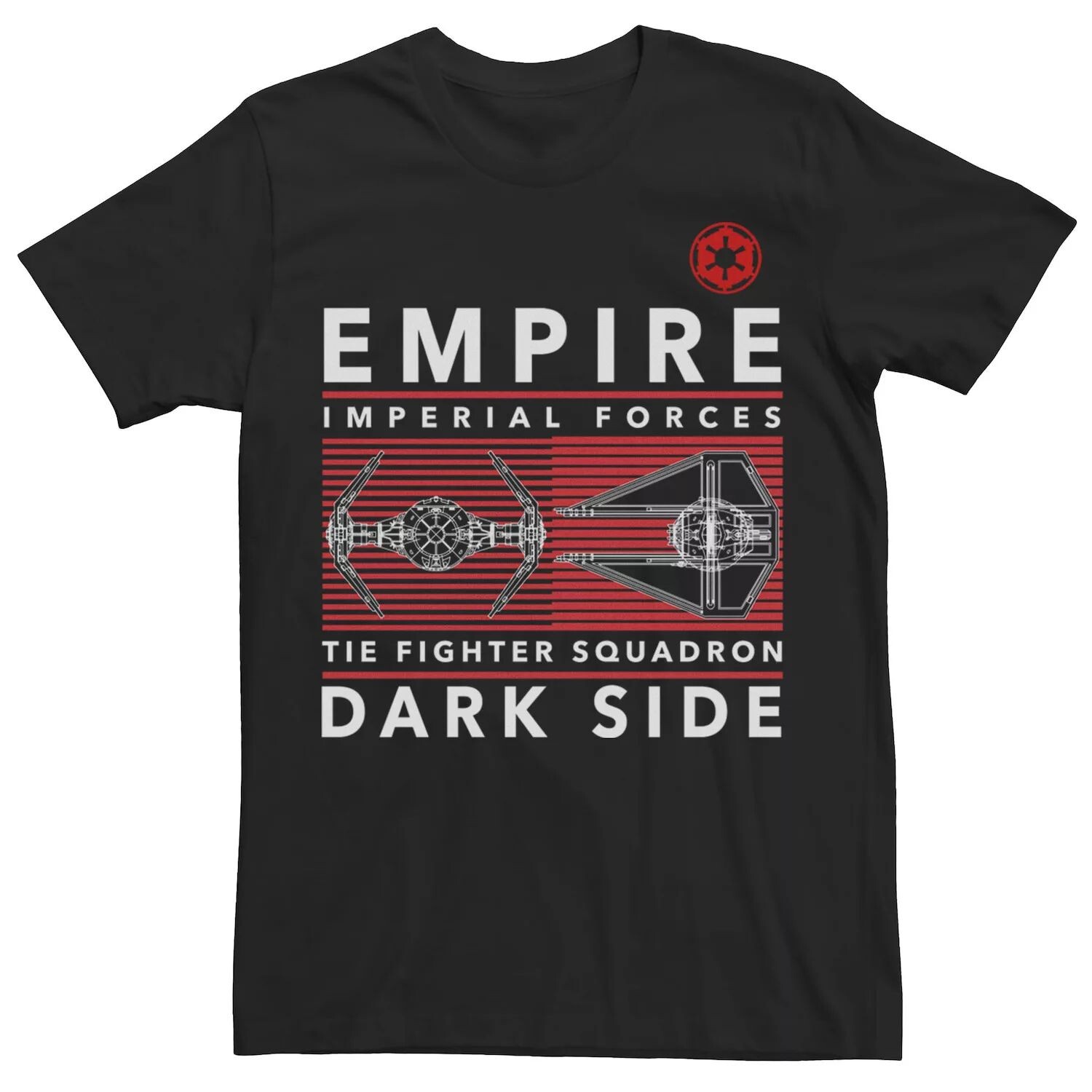 

Мужская футболка с плакатом Empire Imperial Forces Star Wars