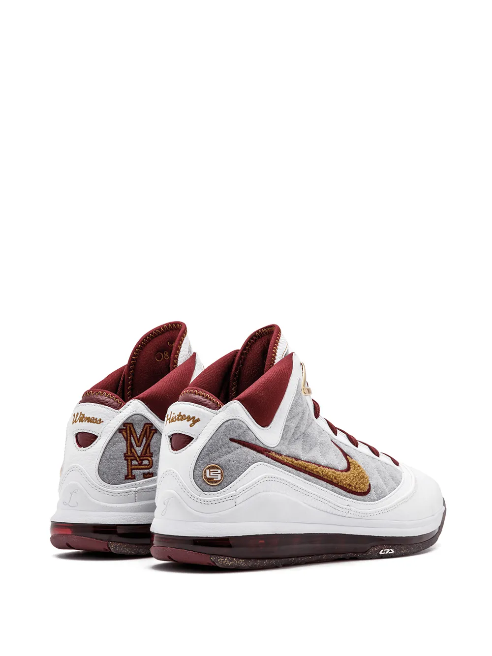 Кроссовки Air Max Lebron 7 NFW Nike, белый — фото 3