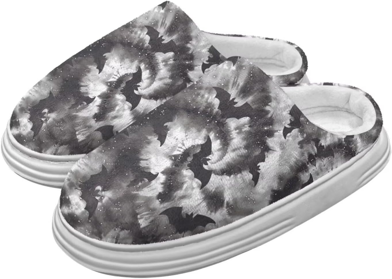 

Домашние тапочки Chririnla для женщин и мужчин с эффектом памяти, толстая EVA подошва, мягкие, без застежки, противоскользящие, уютные, для дома и улицы, серый