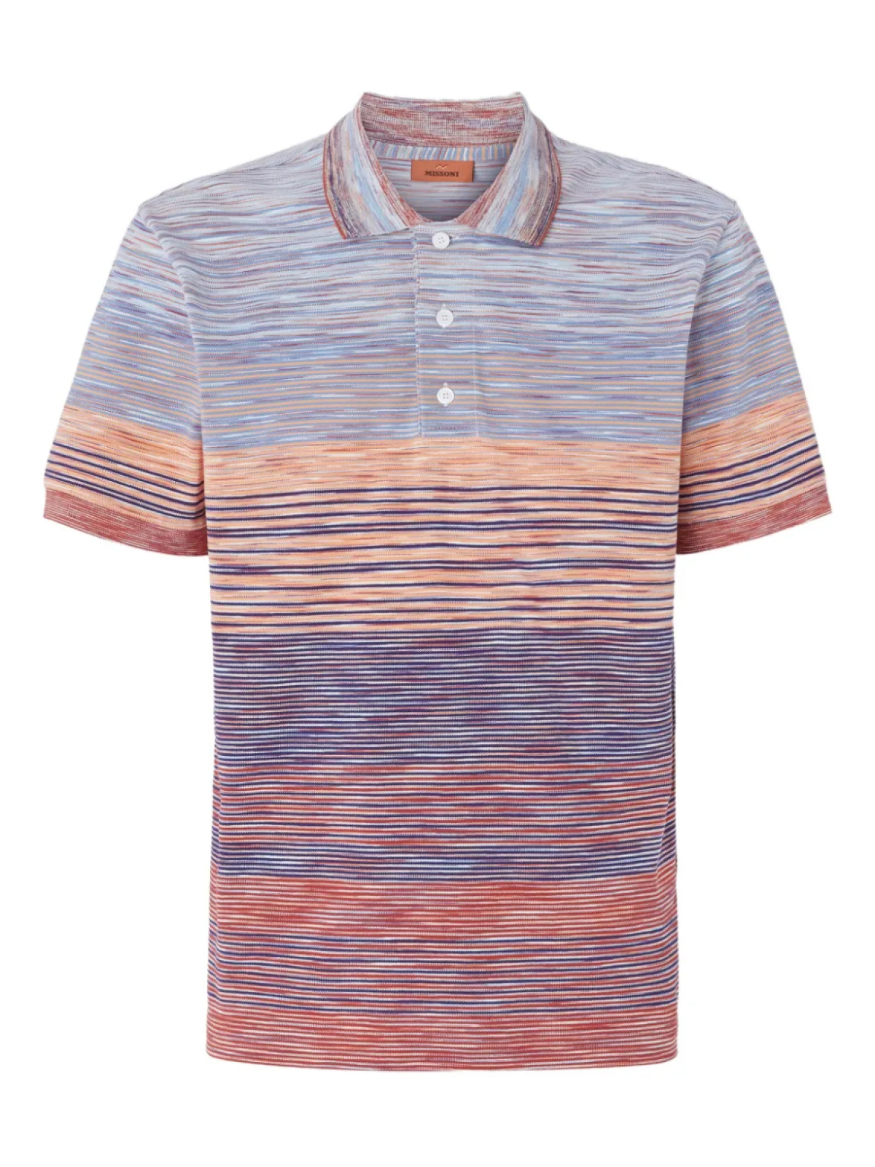 

Полосатая рубашка поло Missoni, синий