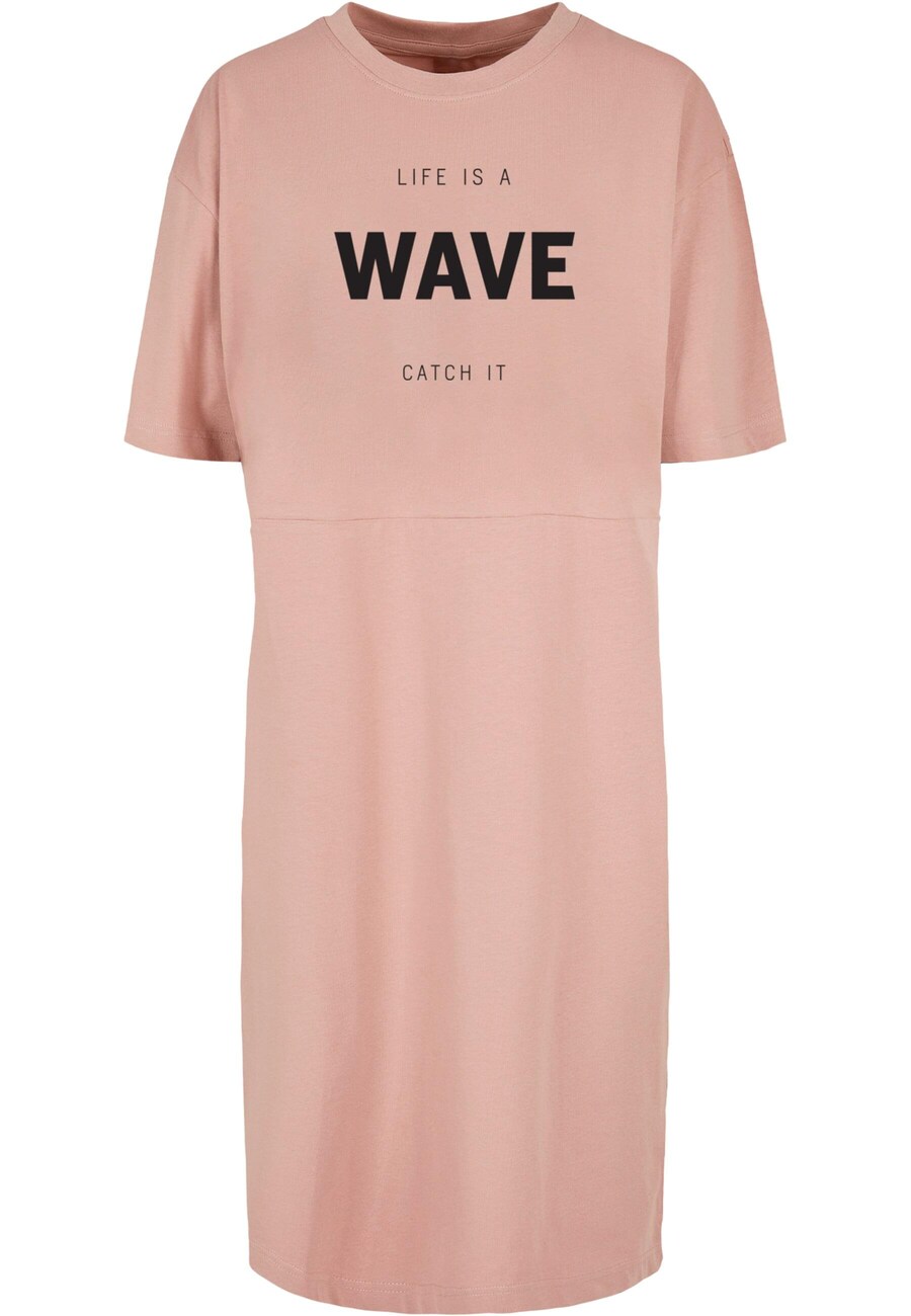 

Платье Merchcode Summer - Life is a wave, темно-розовый