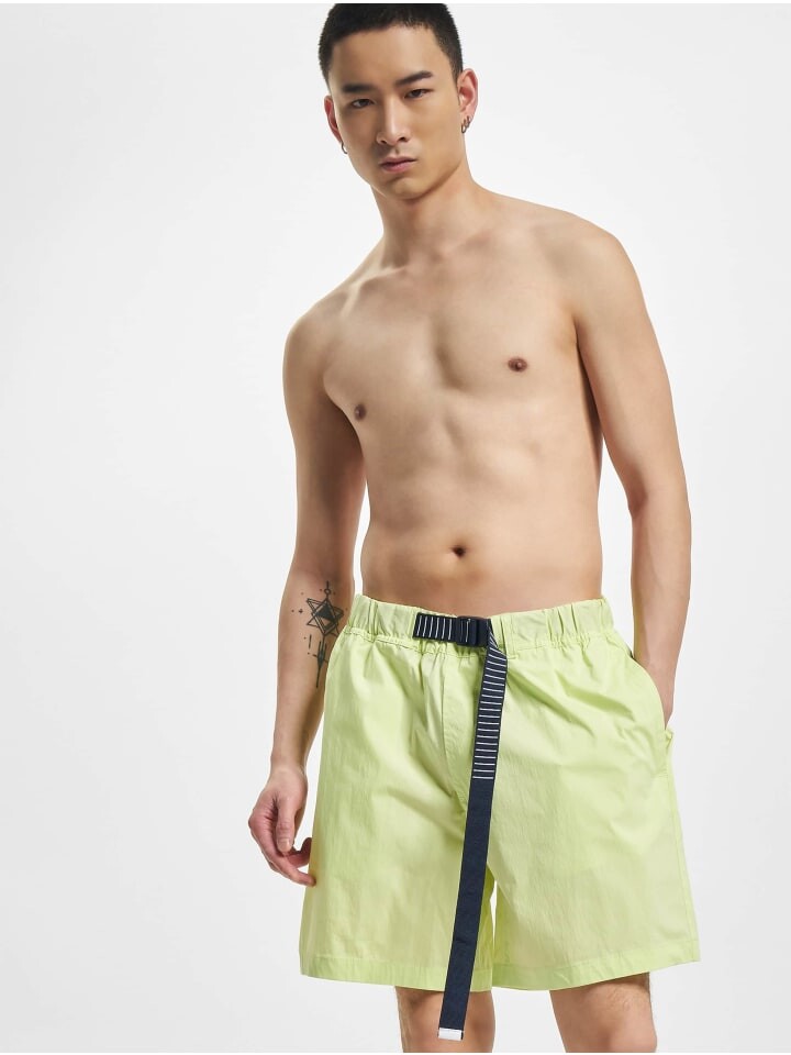 

Тканевые шорты Tommy Hilfiger, цвет faded lime