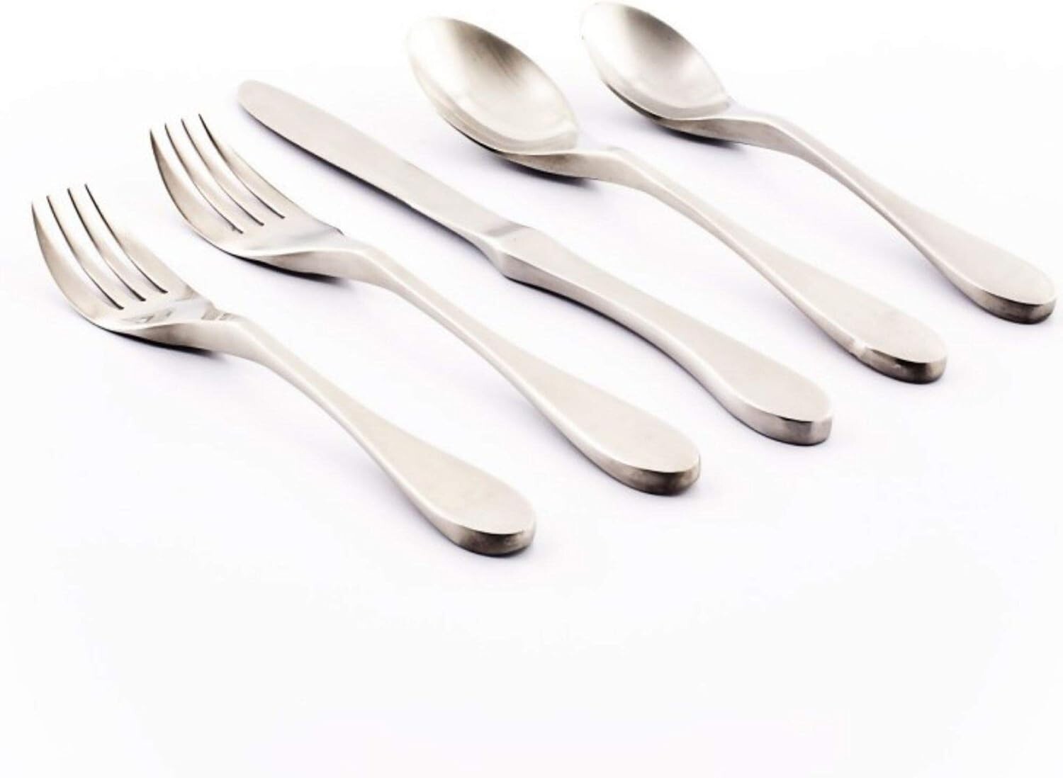 

Набор столовых приборов Knork Matte, 20 предметов, серебристый, Silver