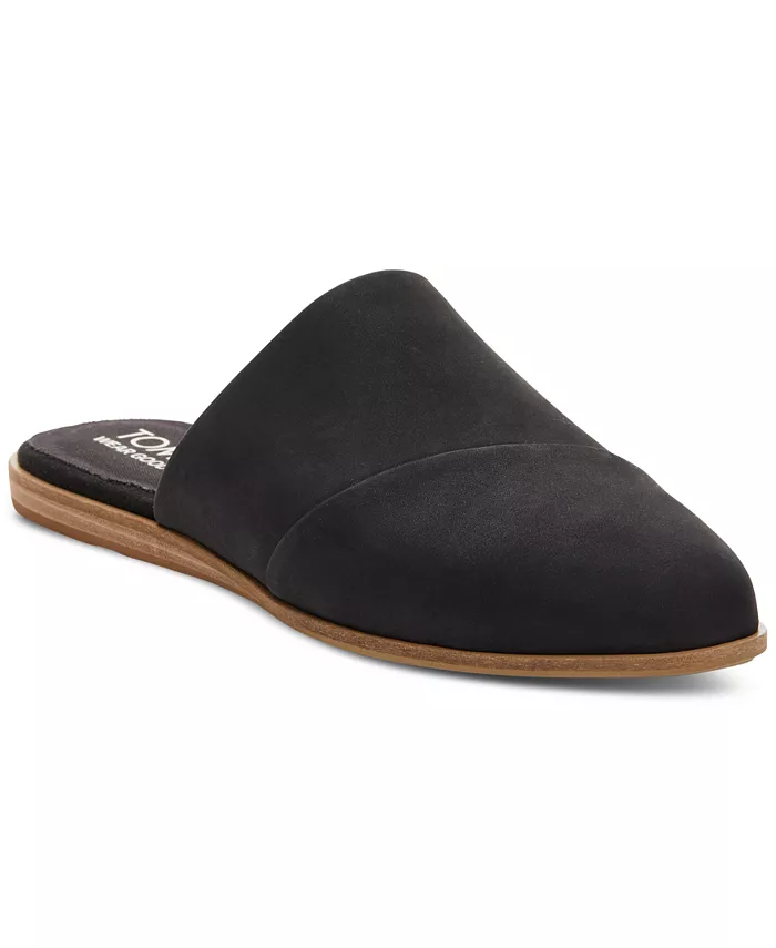 Женские мюли на плоской подошве Jade Slip On TOMS, черный