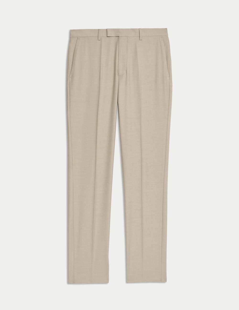 

Облегающие брюки из эластичного костюма Marks & Spencer, цвет Neutral