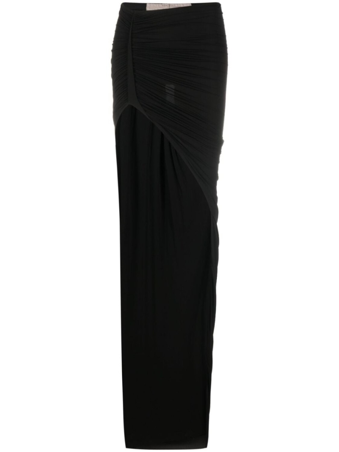 

Rick Owens юбка макси асимметричного кроя, черный