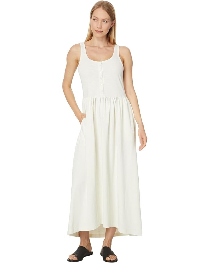 

Платье Lilla P Hi-Low Maxi Tank Dress, экрю