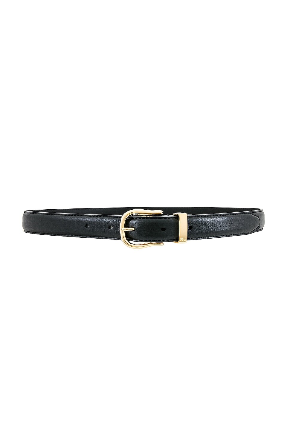 

Ремень NILI LOTAN Louise, цвет Black & Shiny Brass
