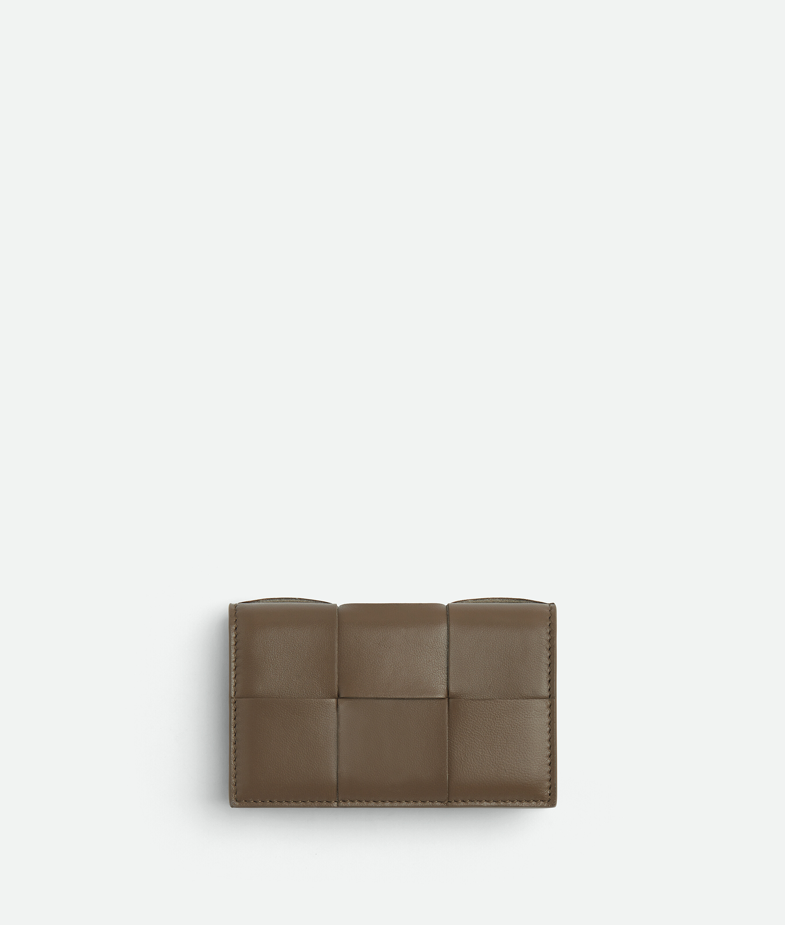 

футляр для визиток Bottega Veneta, серо-коричневый
