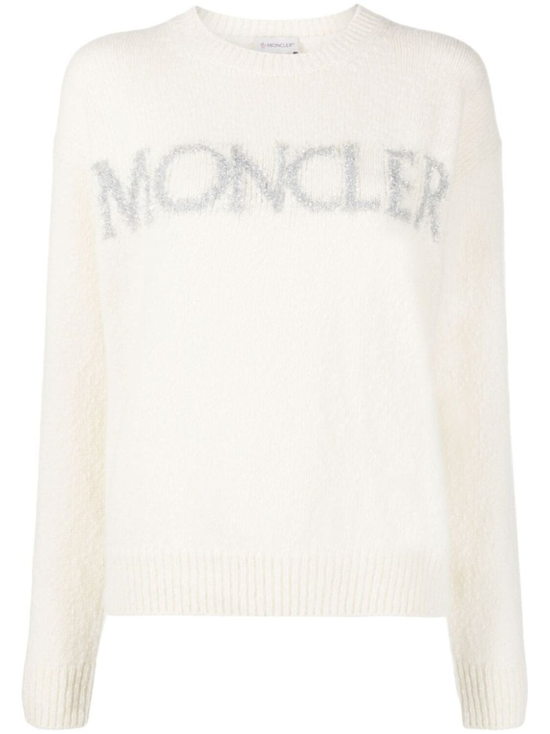 

Moncler джемпер с логотипом, белый
