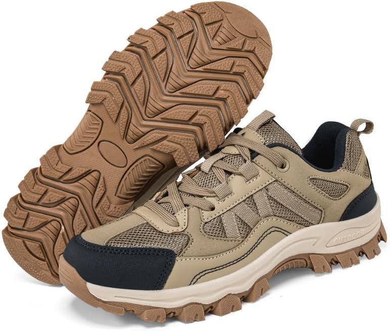 

Стильные кроссовки из сетки и синтетических материалов Удобная и прочная обувь для мужчин Повседневные активности Модельный дизайн для бега и прогулок Ctkvbmeoi, хаки