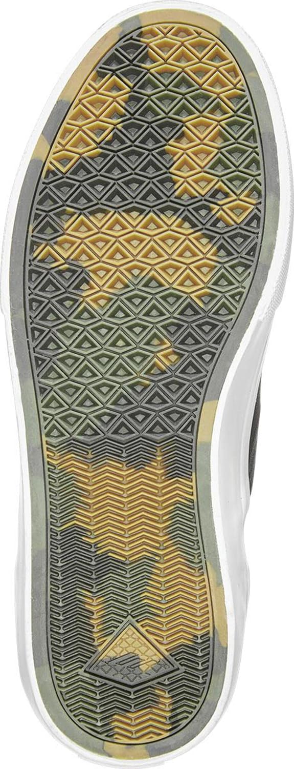Слипоны Emerica Wino G6 - лучшие слипоны из доступных, удобный доступ к конькам, усиленная конструкция, амортизация, подходят для повседневной носки до 2025 года, Fatigue — фото 3