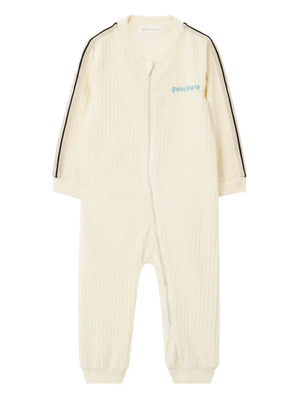 

Вельветовые спортивные брюки с полосками Palm Angels Kids, белый