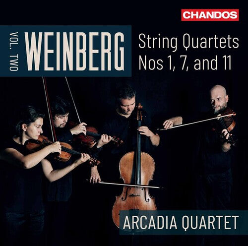 

CD диск Weinberg / Arcadia Quartet: String Quartets Nos