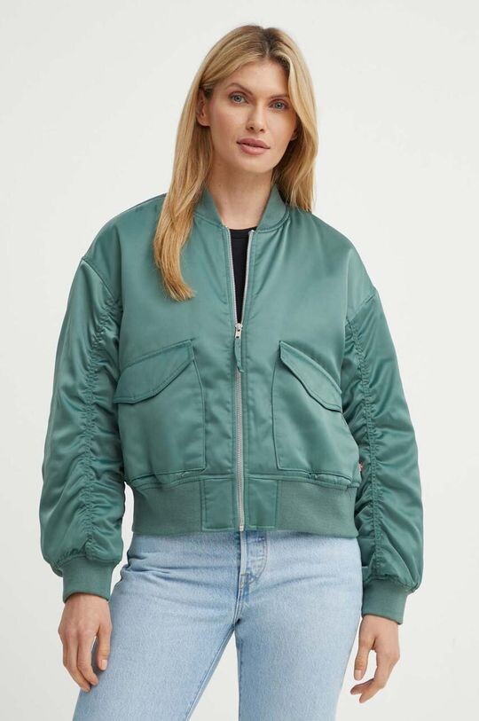 

Куртка-бомбер Levi's, зеленый
