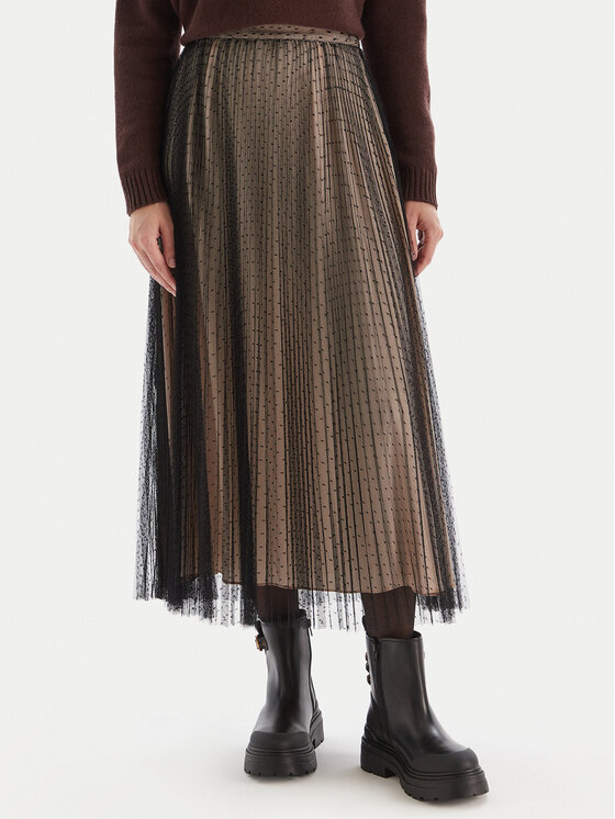 

Юбка миди regular fit 252TT2023 Twinset, черный