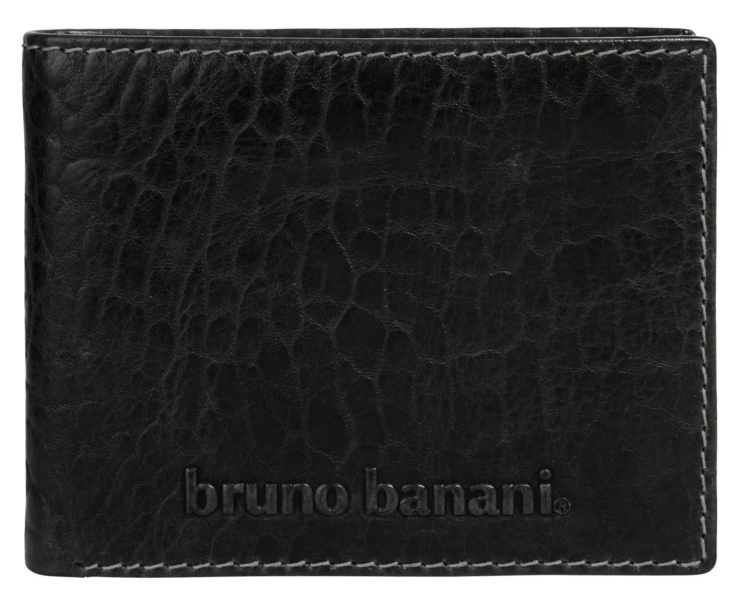 

Кошелек Bruno Banani, натуральная кожа, черный