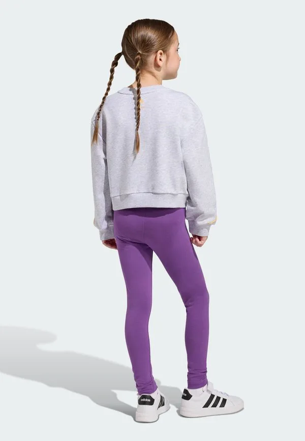 Леггинсы-Джоггеры с изображением минни маус Adidas Performance, Light Grey Heather/Semi Ice Tangerine — фото 2