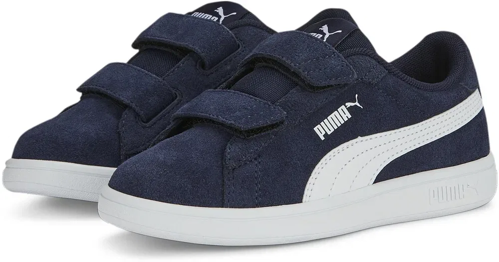 Кроссовки низкие, замшевые, Puma, синий