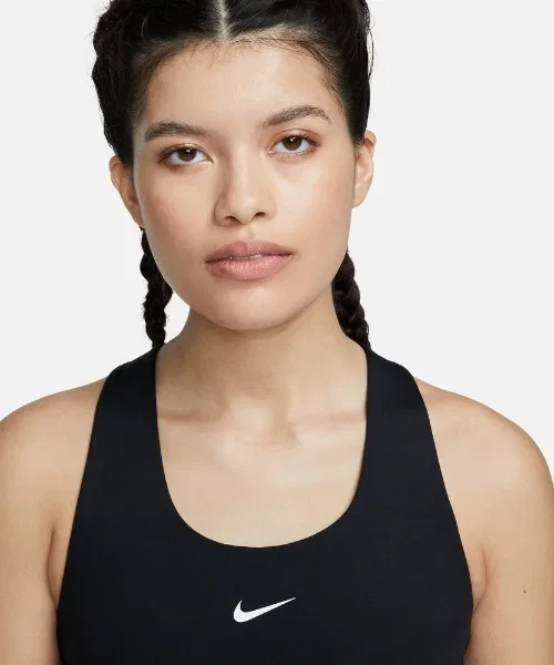 Спортивный бра Nike DF Suish Tank черный — фото 2