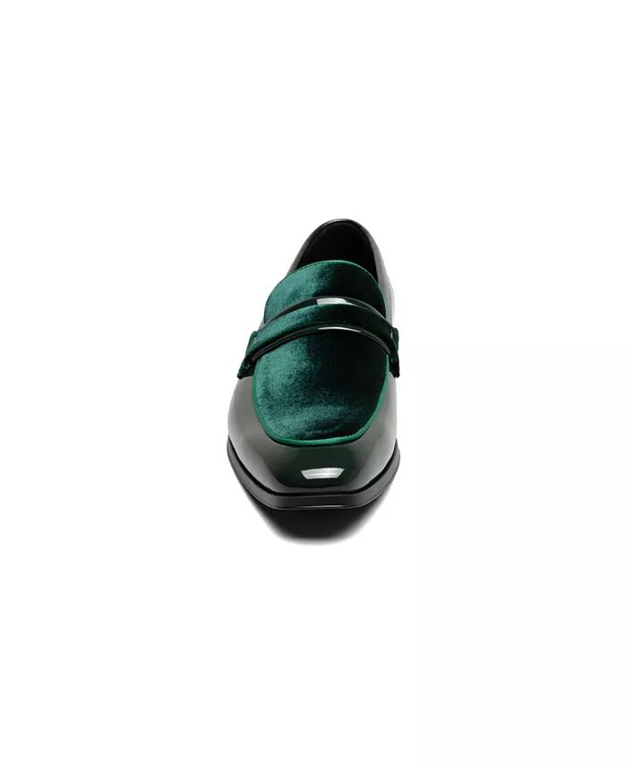 Мужские мокасины Spratley Moc Toe Saddle Slip On Stacy Adams, зеленый — фото 2