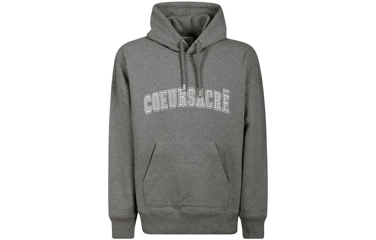 

Ami Paris Coeur Sacré Вышитый Худи AMIPARIS, Серый