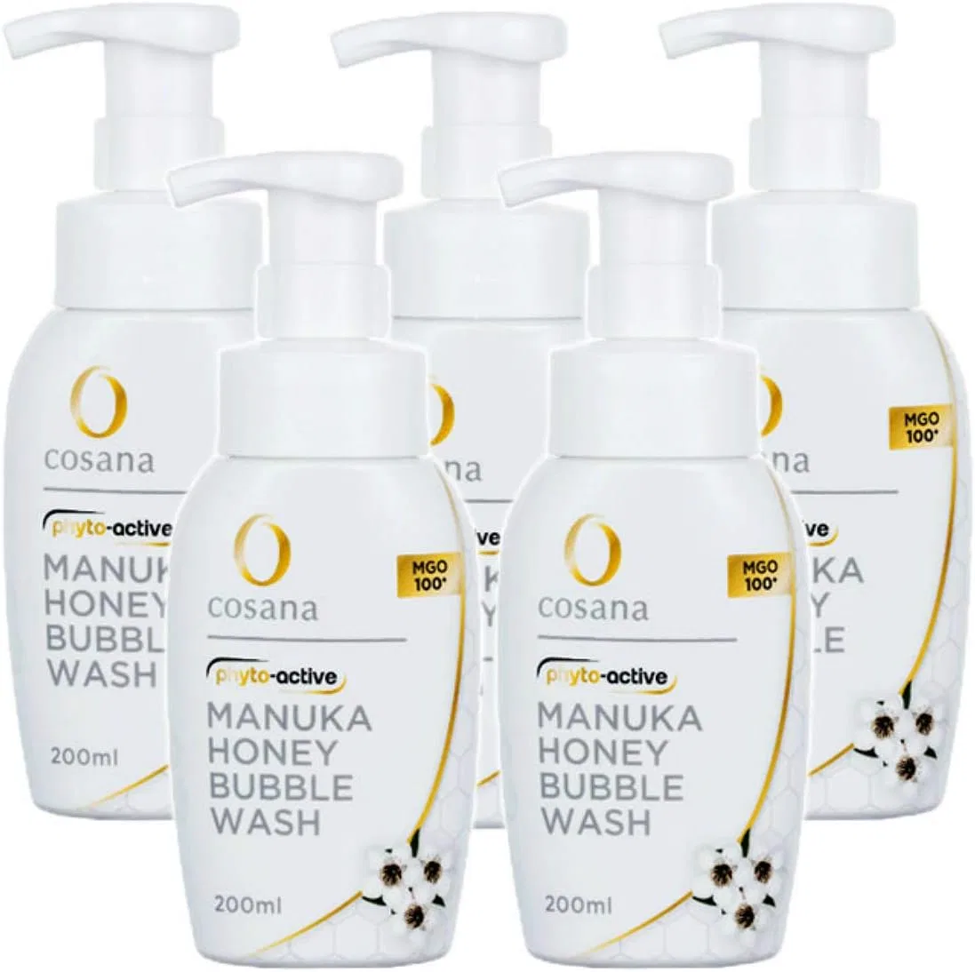 Пенка для умывания Manuka Honey Cosmetics — Манука и олигосахарид, 200 мл