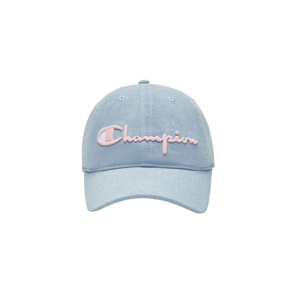 

Champion Хлопковая бейсболка унисекс, Light Blue Denim-24