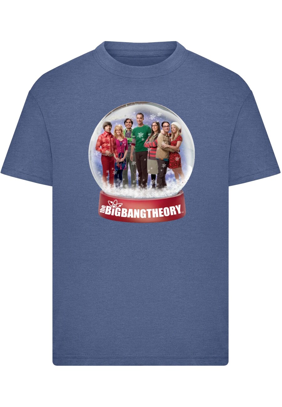 

Рубашка ABSOLUTE CULT Big Bang Theory - Snowglobe, темно-синий