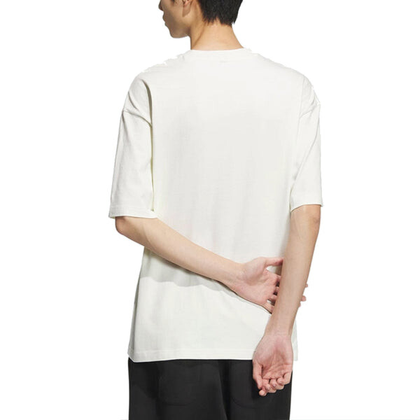 Футболка china t-shirt 'white olive green'' asia sizing Adidas, белый — фото 2