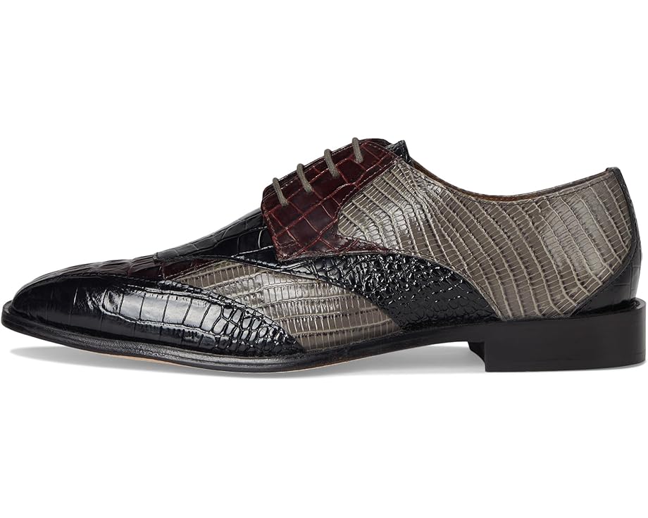 Мужские оксфорды Stacy Adams Tristano Bike Toe, Burgundy Multi — фото 4