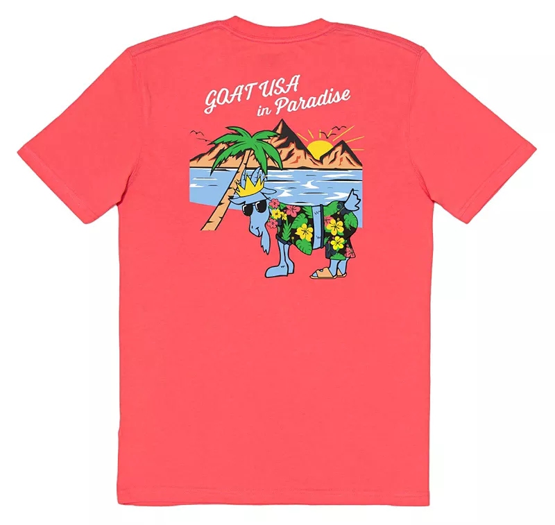 

Футболка GOAT USA для молодежных каникул, цвет Salmon