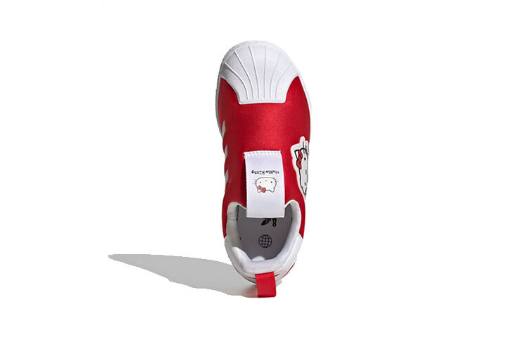Кроссовки Adidas Superstar 360 Hello Kitty Vivid Red Cloud White Core Black PS — фото 4