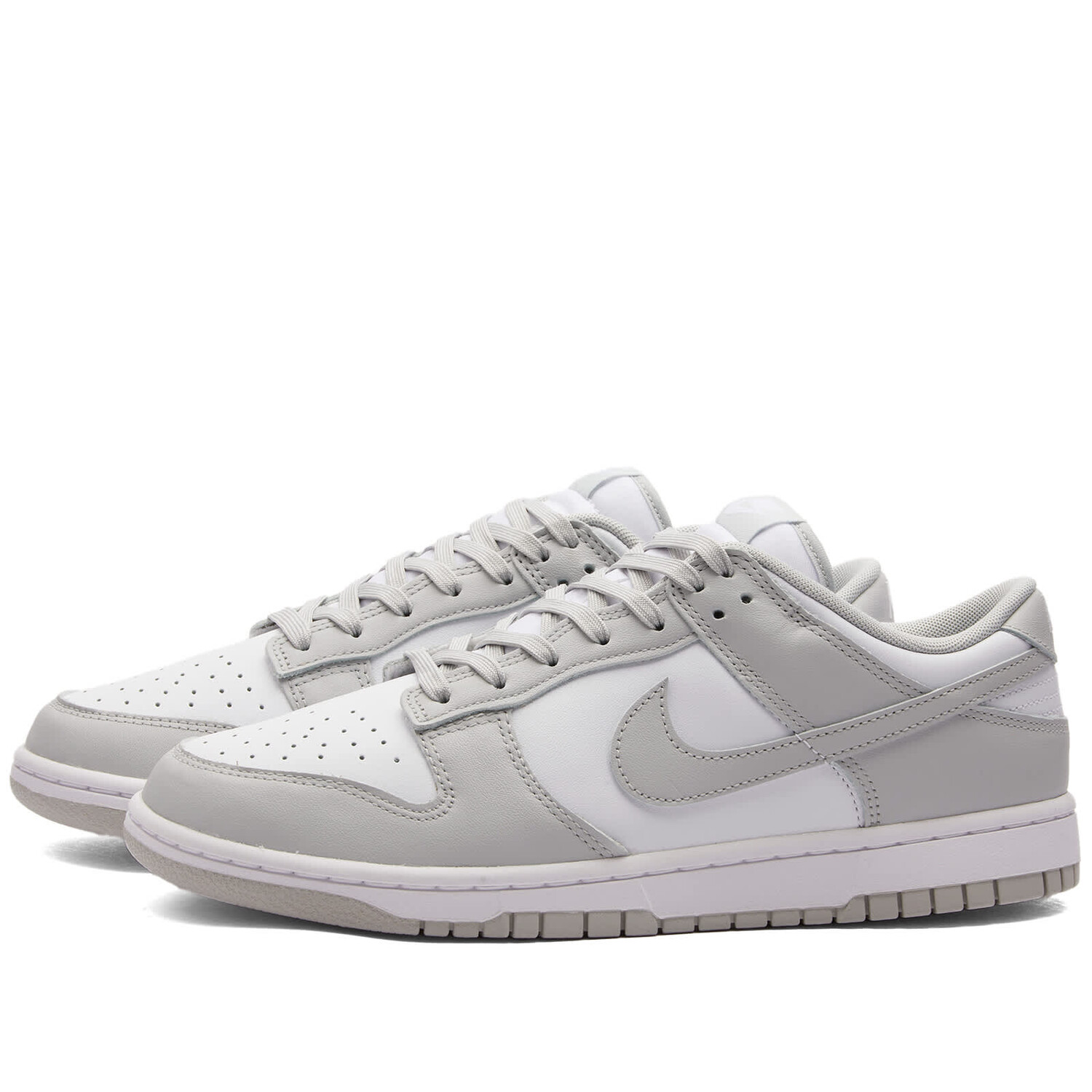 

Кроссовки Nike Dunk Low Retro, цвет White & Grey Fog, Серый, Кроссовки Nike Dunk Low Retro, цвет White & Grey Fog