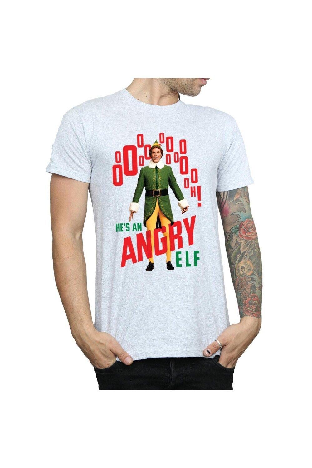

Злая футболка Elf, серый