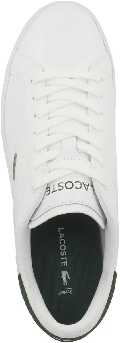 Мужские низкие кроссовки Lacoste Powercourt 224 1, темно-зеленый — фото 2