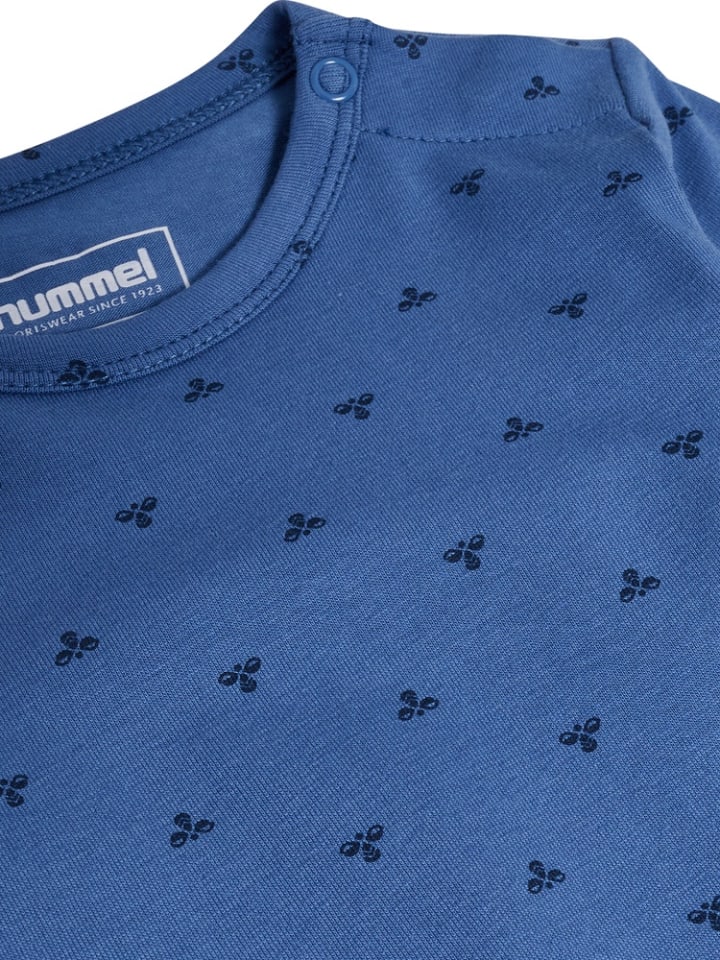 

Комбинезон для активного отдыха Mini Bee Aop Body Longsleeve синего цвета Hummel