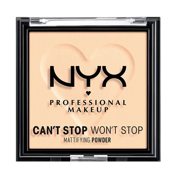 

Матирующие пудры Can't Stop Won't Stop Mattifying Powder Nyx Professional Make Up, цвет fair