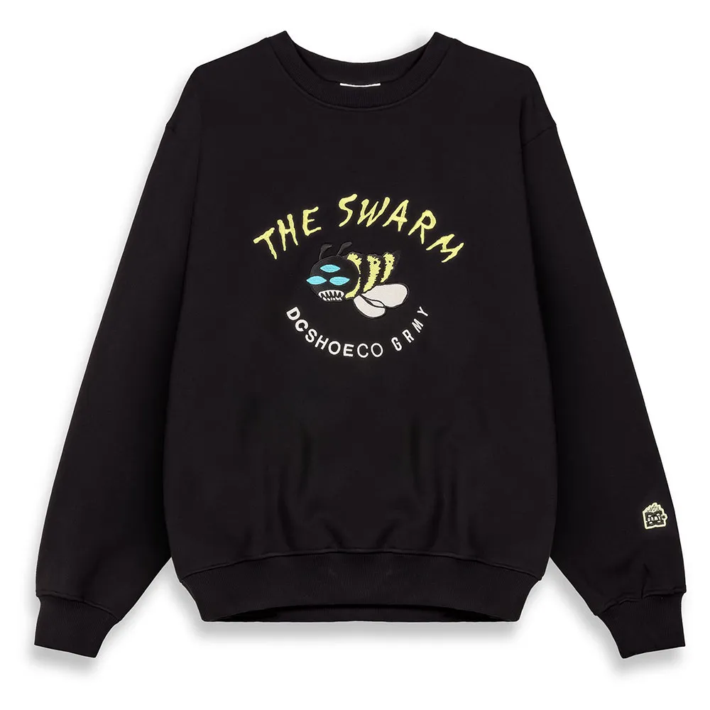 

Grimey The Swarm DC Shoes X Vintage sweatshirt, черный