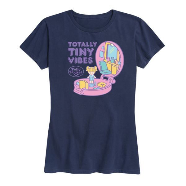 

Женская футболка с принтом «Total Tony Vibes» Polly Pocket, синий